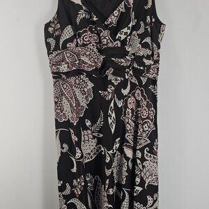 Brown Silk Dress Ann Taylor